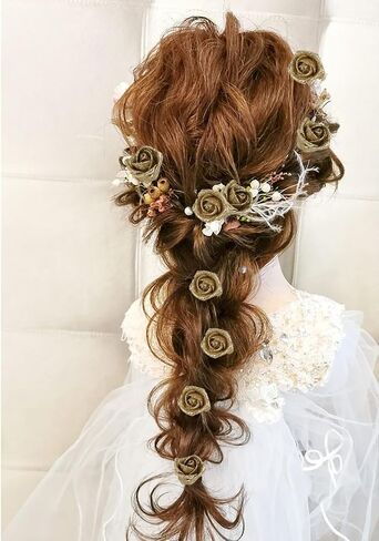 Foam Gold Roses 50 Pack 1.77" Gold Glitter Roses Artificial Flowers Bulk Gold Flowers Mini Rose Head Flowers with Stem Small Fake Roses for DIY Crafts Decorations Wedding Home Decor (Gold) in Saudi Arabia