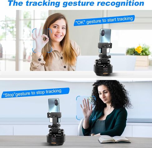 Soonpho M4 Motorized Rotating Panoramic Tripod Head, Remote Control 360° Pan Tilt Head with Mobile Phone Clip for DSLR Cameras, Camcorders, Smartphones, Tripod in Saudi Arabia