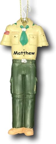 Kurt Adler 4-Inch Resin Cub Scout Uniform Christmas Ornament in Saudi Arabia