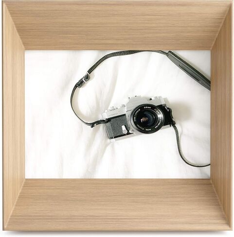 إطار صورة مربع زاوي من Umbra Lookout لسطح المكتب والجدار، 12.7 سم × 17.78 سم، طبيعي in Kuwait