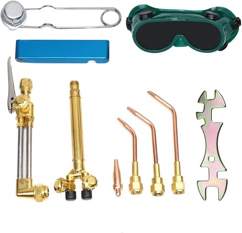 طقم شعلة الأكسجين والأسيتيلين، طقم اللحام، طقم شعلة القطع والنحاس، مجموعة شعلة أوكسي الأسيتيلين in Kuwait