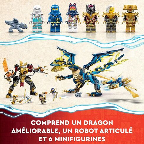 ليغو® NINJAGO®‎ التنين الأساسي ضد آلي الإمبراطورة 71796 مجموعة لعبة بناء (1038 قطعة) in Saudi Arabia