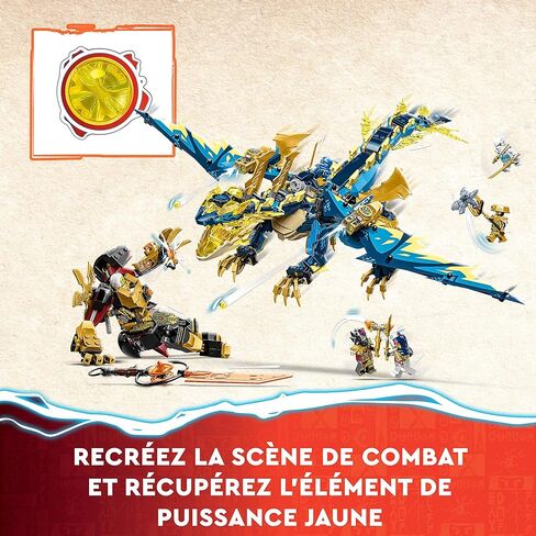 ليغو® NINJAGO®‎ التنين الأساسي ضد آلي الإمبراطورة 71796 مجموعة لعبة بناء (1038 قطعة) in Saudi Arabia