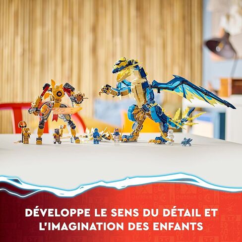 ليغو® NINJAGO®‎ التنين الأساسي ضد آلي الإمبراطورة 71796 مجموعة لعبة بناء (1038 قطعة) in Saudi Arabia