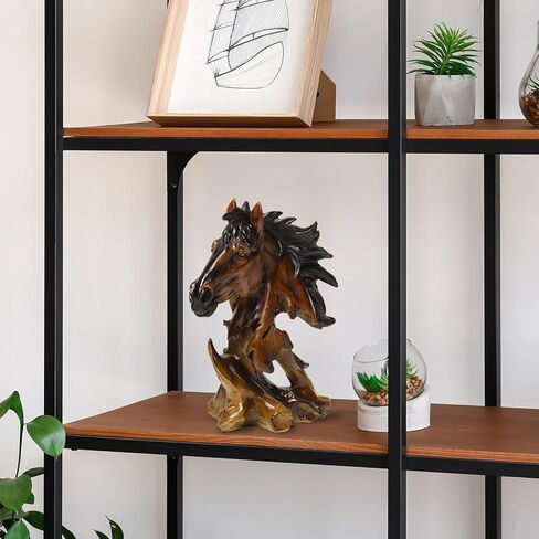 Horse Head Statue, Resin Horse Decor for Home, Best Collectible Figurines Gifts for Horse Lovers in Kuwait