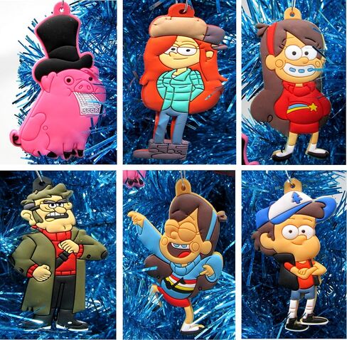 Gravity Falls Holiday Christmas Set - Unique Shatterproof Plastic Design in Saudi Arabia