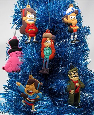 Gravity Falls Holiday Christmas Set - Unique Shatterproof Plastic Design in Saudi Arabia