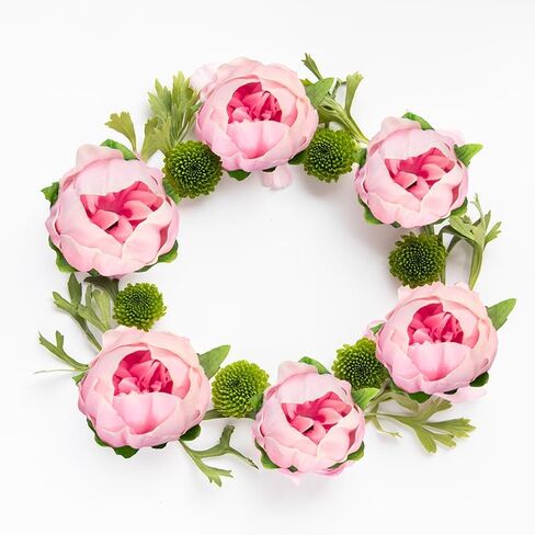 14" Real Touch Latex Peony Bunch Artificial Spring Flowers for Home Decor, Wedding Bouquets, and centerpieces (6 PCS) (Wine) in Saudi Arabia