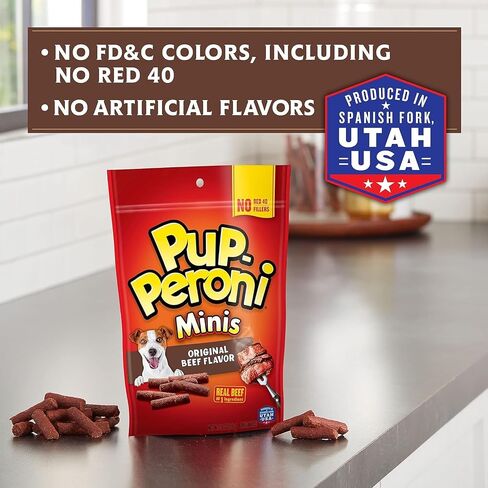 Pup-Peroni Triple Steak Flavored Dog Treats, 22.5 Ounce in Saudi Arabia