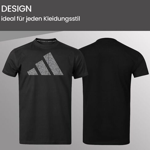 Adidas Short Sleeve Cotton T-Shirt - Unisex Graphic Tee, Workout and Everyday Wear, Active Shirt Men Women, ADICLTSPS-CS in Saudi Arabia