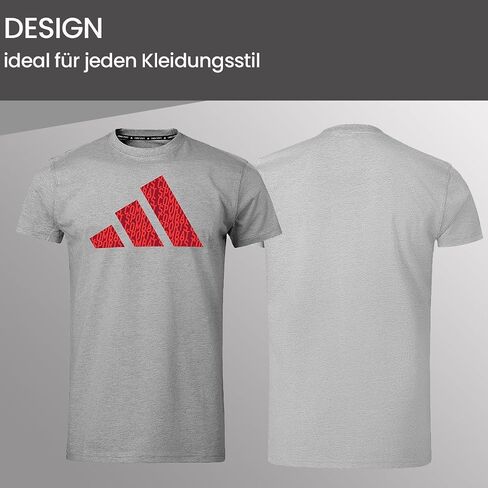 Adidas Short Sleeve Cotton T-Shirt - Unisex Graphic Tee, Workout and Everyday Wear, Active Shirt Men Women, ADICLTSPS-CS in Saudi Arabia