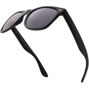 VITENZI Bifocal Sunglasses for Men and Women Classic Reading Sun Tinted Glasses with Readers - Rimini