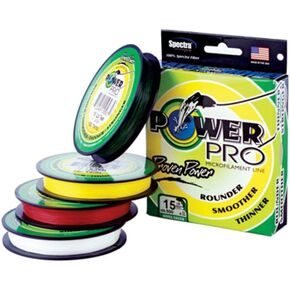 POWERPRO Spectra Fiber Braided Fishing Line, Moss Green, 1500YD/65LB