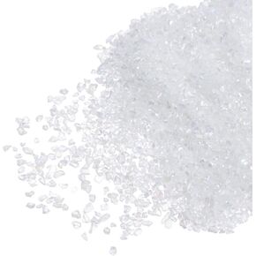 uxcell 20g Crushed Glass Chips, 1-3mm Irregular Metallic Glitter Glass for Craft DIY Jewelry Vase Filler Epoxy Resin Decoration Champagne Gold