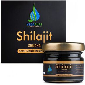 Naturals Pure Himalayan Shilajit Resin 25GM | Original Shilajit Resin High Potency for Men & Women | 50 Serving for Strength & Immune Support,85+Trace Minerals,68%+Fulvic Acid | Lab Tested |