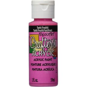 Crafter's Acrylic All Purpose Paint 2 Ounces-Pink Neon