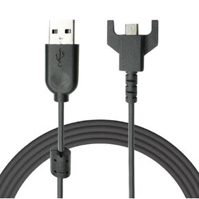 USB Charging Cable (6 feet) for Logitech G403 G703 G900 G903 G Pro Wireless G Pro X Superlight Gaming Mouse, G560 Speaker, G Pro Kayboards, USB to Micro USB (Black)