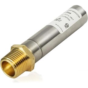 Water Hammer Arrestor,1/2Inch Straight Stainless Steel Water Arrestor,F1807 PEX Crimp Connection(2PACK,Stainless Steel Arrestor)
