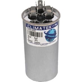 ClimaTek Round Capacitor - fits Amrad # RA2000/37(306+505) | 30/5 uf MFD 370/440 Volt VAC