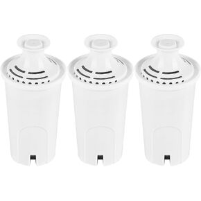Water Filter Replacements for Brita Dispensers,Fits Brita Water Pitcher, Compatible with Brita Water Pitcher For Classic 35557, OB03，Mavea 107007, 35557，Pack of 3
