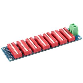1pF to 11.11111uF Programmable Capacitor Board Module 8 Segment 10% Accuracy 50V Withstand Voltage