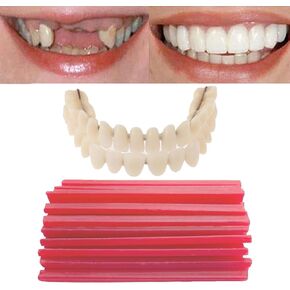 Do It Yourself Fake Tooth Repair Kits for Making Temporary Partial or Full Dentures,Tooth Fixing Kit for regaining Condident Smile