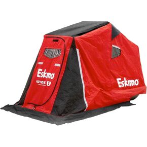 Eskimo Wide 1™ Thermal, Sled Shelter, Insulated, Red, One Person, 41350, 52" x 97" x 60.50"