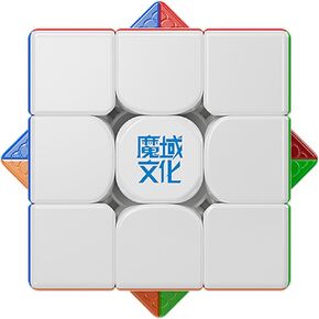 Willking Moyu WRM V9 20 Magnets Ball Core (UV Coated) MagLev Stickerless Speed Cube 3X3 moyu WeiLong WR M V9 20-Core Magnetic+MagLev+Ball Core 3x3 UV WRM 2024 (Magic Clothes Version)