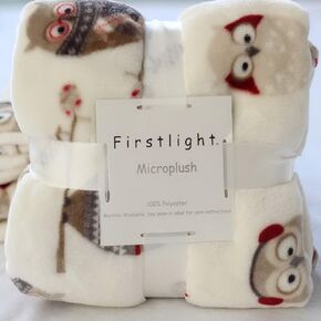 UE STORE Soft Microplush Elephant Blanket Baby Blanket 127 X 178CM