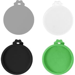 AQSXO 7 Pcs Food Can Lids Pet Can Covers, Silicone Small Pet Food Can Lids Covers for 3 oz 2.5 oz Cat Food Cans.