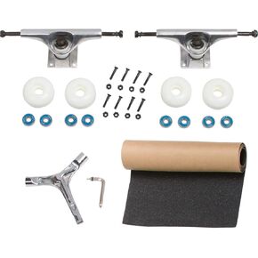 Complete Skateboard Kit, Our All in One Skateboard Kit Including Trucks, Deck Kit, and All Tools to Build a Skateboard