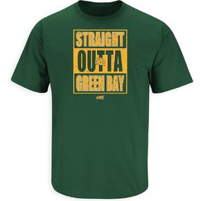 Green Bay Football Fans. Straight Outta Shirt (SM-5XL)