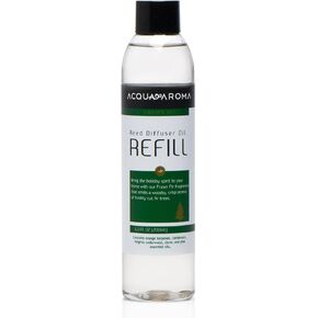 Acqua Aroma Vanilla Reed Diffuser Oil Refill 6.8 FL OZ (200ml) Contains Essencial Oils Handcrafted Made in Brazil