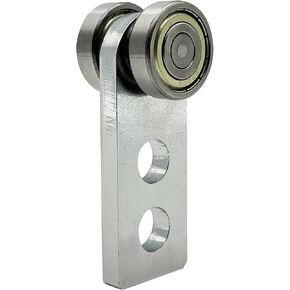2 Wheel Trolley Assembly Rollers, Two Bearing Trolley Assembly for 1-5/8" Wide and All 1-5/8" or Taller Strut Channel, Trolley Roller Garage Pulley System Hoist System (2 PCS)
