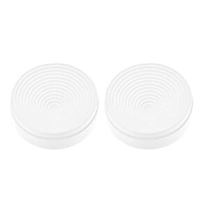 uxcell Lab Flask Support Plastic Stand 160mm Diameter Round Bottom Holder for 250ml-20000ml Flasks White 2Pcs