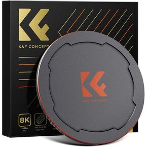 K&F Concept 67mm Thread & Magnetic 2-in-1 Lens Filter Cap Only Compatible with K&F Magnetic Swap System