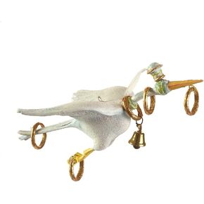 MacKenzie-Childs Patience Brewster 12 Days 10 Pipers Piping Ornament