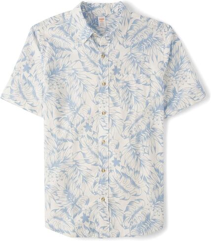 Gymboree Men's Dad and Son Matching Short Sleeve Button Up Shirt in Saudi Arabia