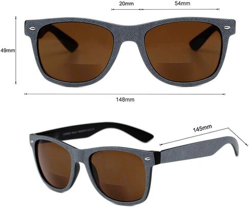 VITENZI Bifocal Sunglasses for Men and Women Classic Reading Sun Tinted Glasses with Readers - Rimini in Saudi Arabia