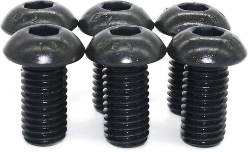 FullerKreg M4-0.7 x 20mm ISO 7380 Hex Drive Class 10.9 طلاء أكسيد أسود من سبائك الصلب بغطاء برغي (عبوة من 50) in Saudi Arabia
