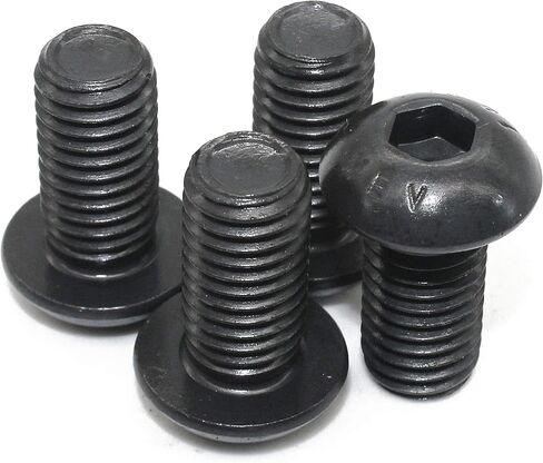 FullerKreg M4-0.7 x 20mm ISO 7380 Hex Drive Class 10.9 طلاء أكسيد أسود من سبائك الصلب بغطاء برغي (عبوة من 50) in Saudi Arabia