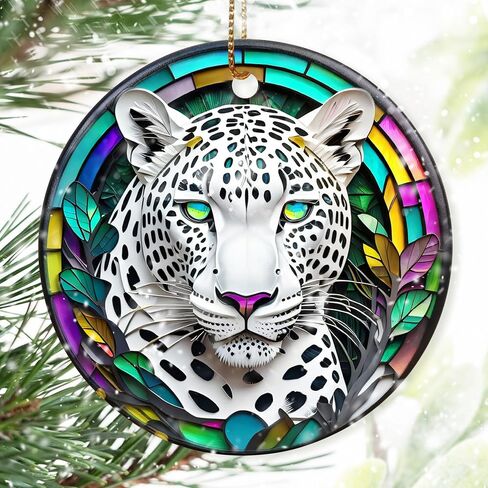 Colorful Ceramic Tree of Life Christmas Ornament, Tree of Life Ornaments for Christmas Tree, Christmas Holiday Decor, Tree of Life Gifts, Christmas Ornament Gift Ideas - Pattern B in Saudi Arabia