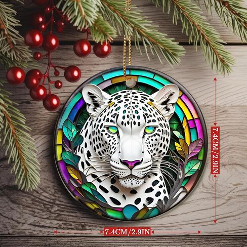 Colorful Ceramic Tree of Life Christmas Ornament, Tree of Life Ornaments for Christmas Tree, Christmas Holiday Decor, Tree of Life Gifts, Christmas Ornament Gift Ideas - Pattern B in Saudi Arabia