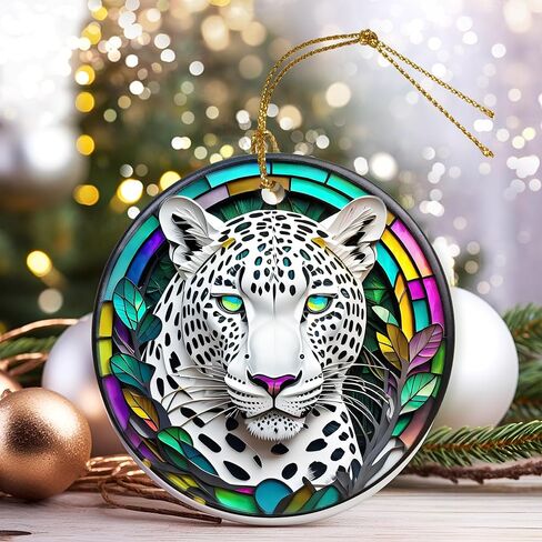 Colorful Ceramic Tree of Life Christmas Ornament, Tree of Life Ornaments for Christmas Tree, Christmas Holiday Decor, Tree of Life Gifts, Christmas Ornament Gift Ideas - Pattern B in Saudi Arabia