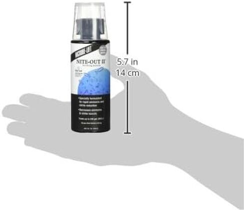 MICROBE-LIFT NITEH64 Nite-Out II منظف حوض السمك وخزان الأسماك من أجل تقليل الأمونيا والنتريت السريع، والمياه العذبة والمياه المالحة، 64 أونصة in Kuwait
