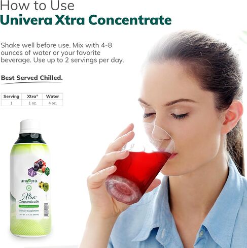 Univera Xtra Vitality - Cell Support Formula - Green Tea Extract, Vitamin B6, American Ginseng Extract, Ashwagandha, Univestin 120 ct in Saudi Arabia
