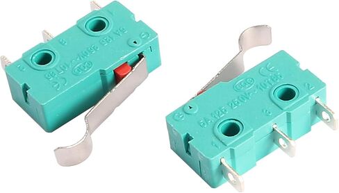Uxcell a14061700ux0924 AC 125V 5A مفتاح الحد الصغير للرافعة المفصلية KW4-3Z-3 لمطحنة CNC (عبوة من 5) in Saudi Arabia