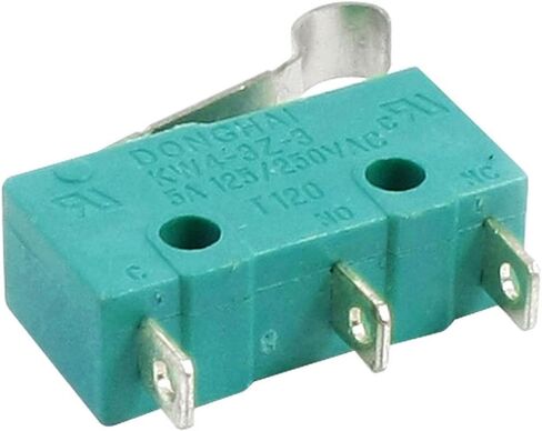 Uxcell a14061700ux0924 AC 125V 5A مفتاح الحد الصغير للرافعة المفصلية KW4-3Z-3 لمطحنة CNC (عبوة من 5) in Saudi Arabia