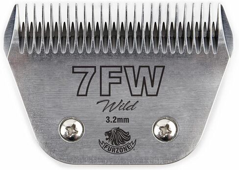 Furzone #30W 1/50" - 0.5 mm barber beauty clipper blades compatible with Oster, Andis, Conair, Wahl, Laube, Thrive in Kuwait