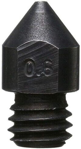 0.4mm/0.6mm MK8 Nozzle Super Hard Hardened Steel 1.75mm Filament for 3D Printer (0.6mm) in Saudi Arabia